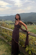 Loren Dress Brown