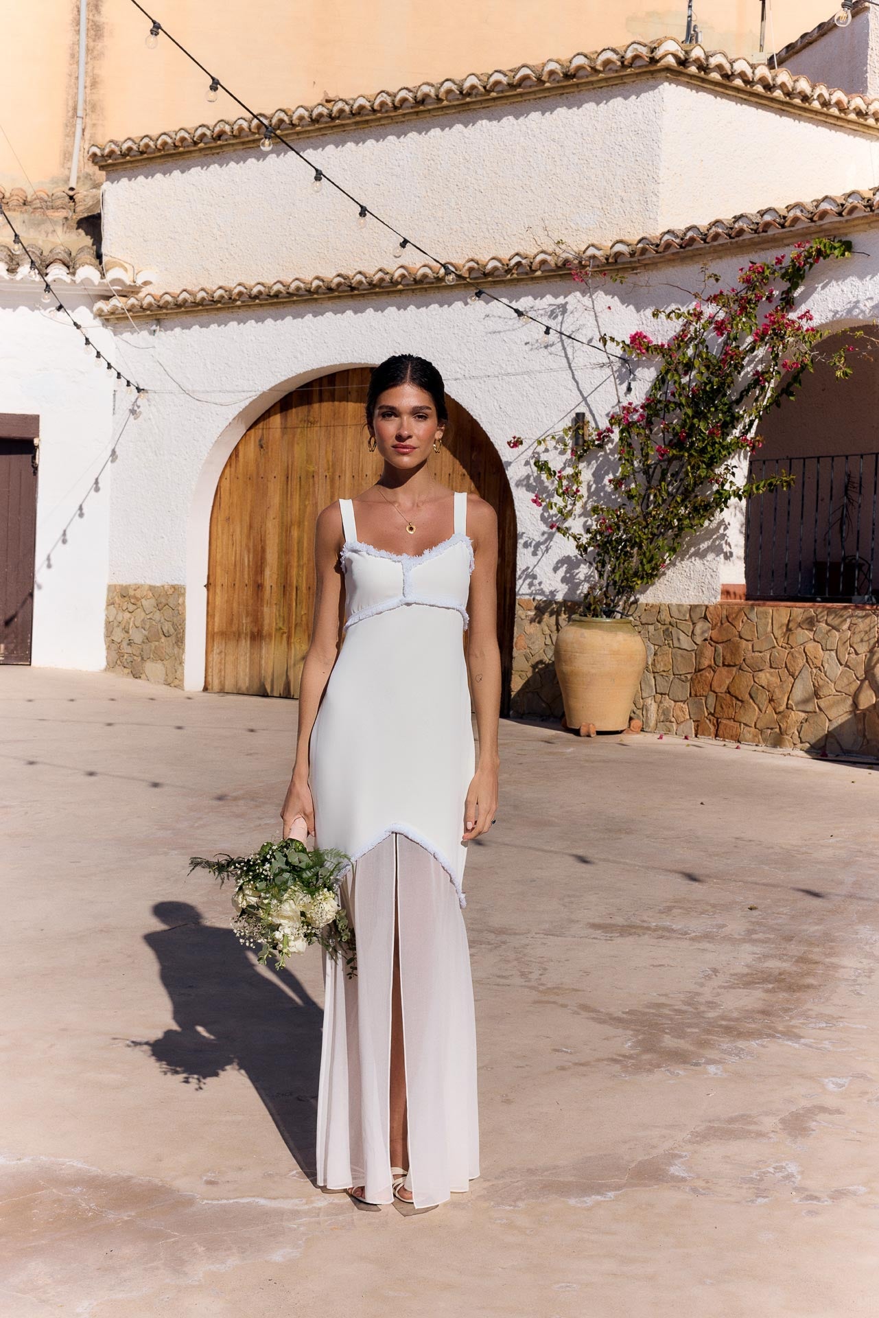 Loren Dress Ivory