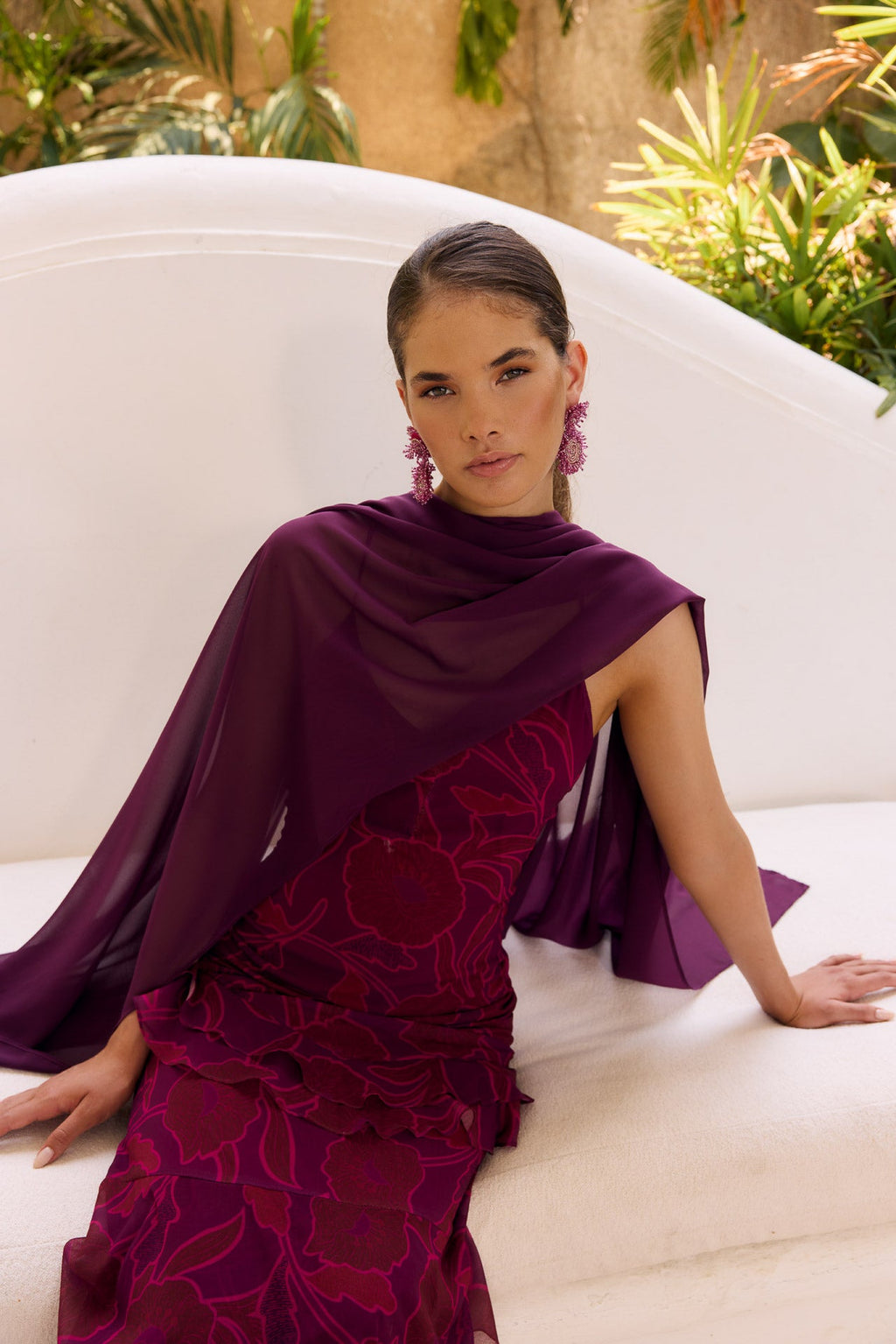 Salissa Dress Fuchsia