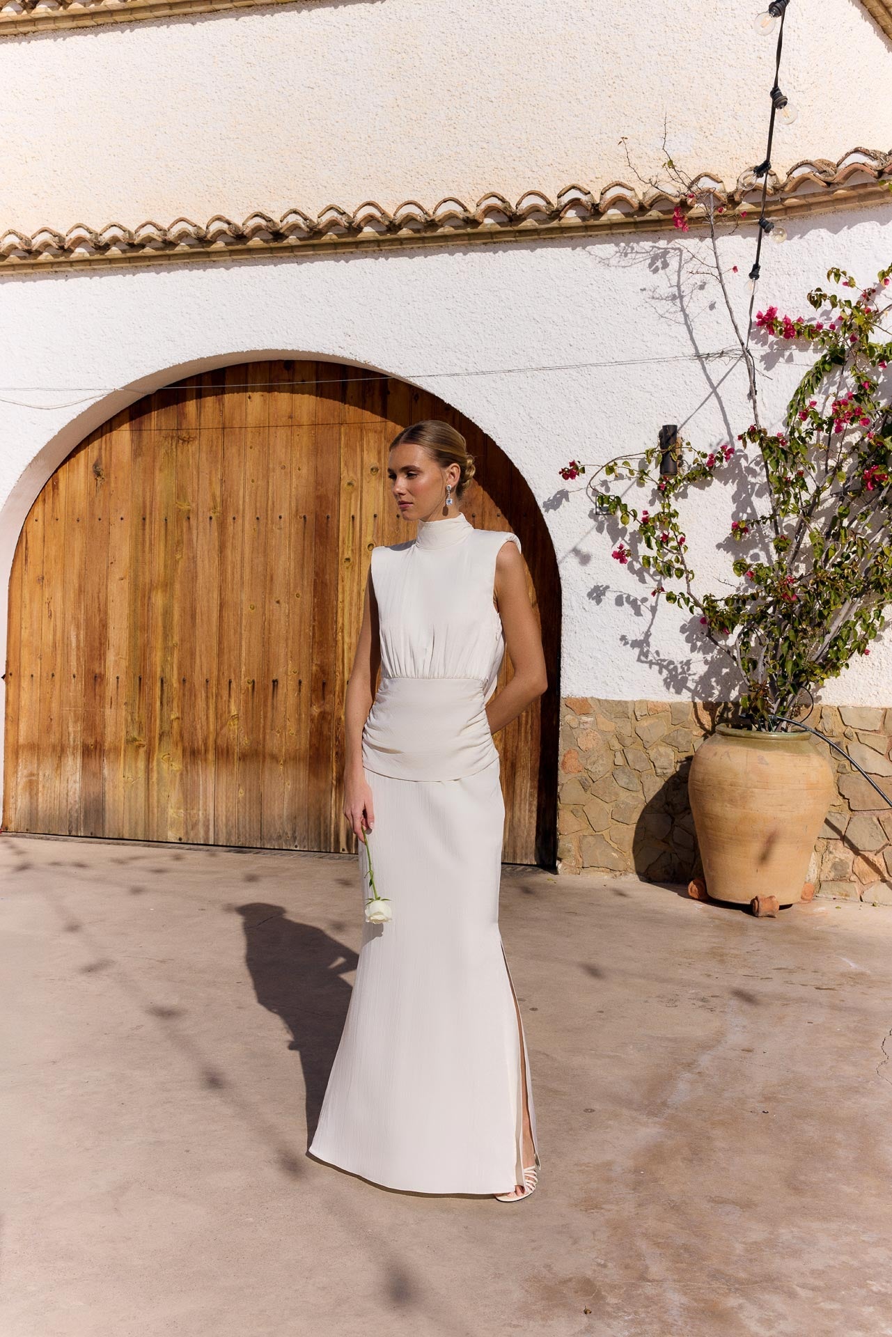 Simona Dress Cream