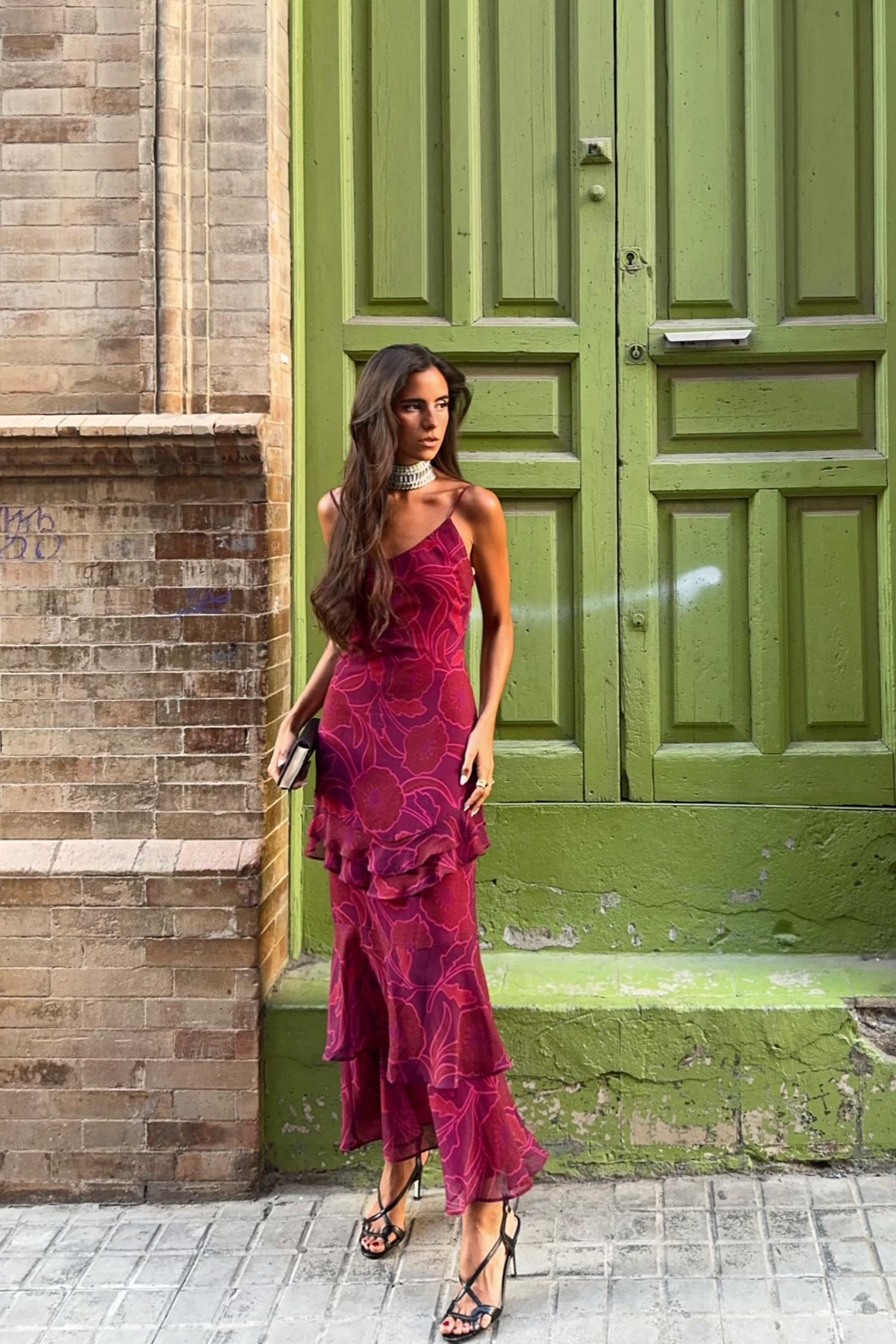 Salissa Dress Fuchsia