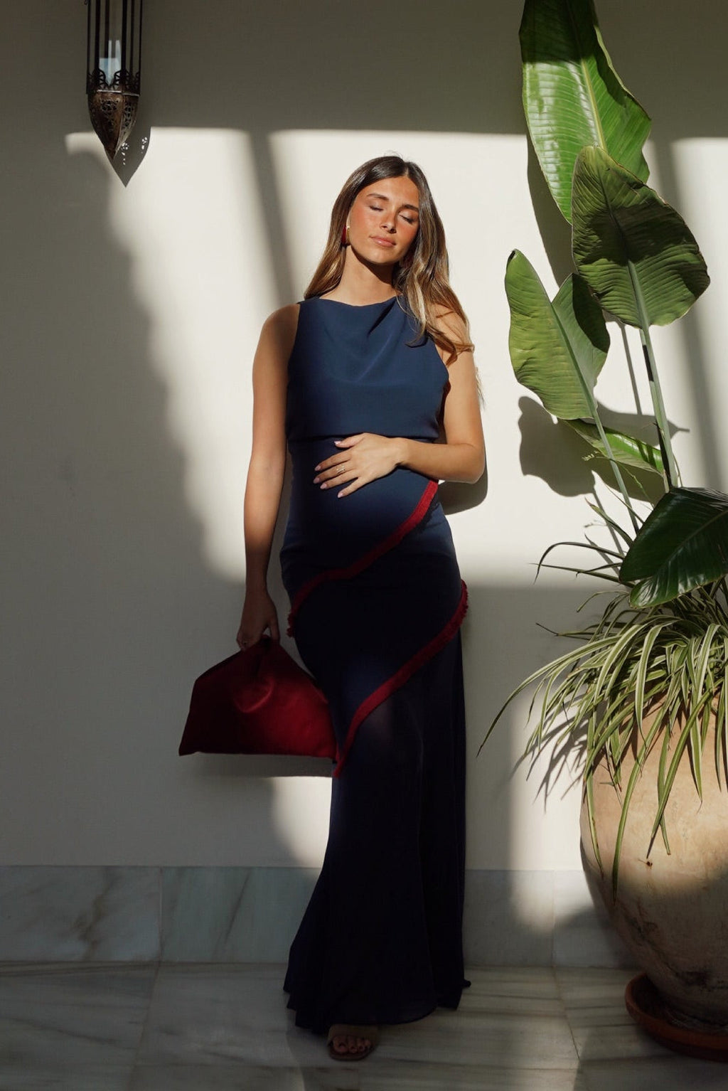 Grace Navy Dress